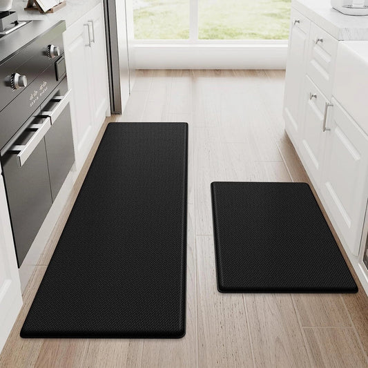 Zockwoo Premium PVC Kitchen Mat - Ergonomic Anti-Fatigue Non-Slip Floor Rug