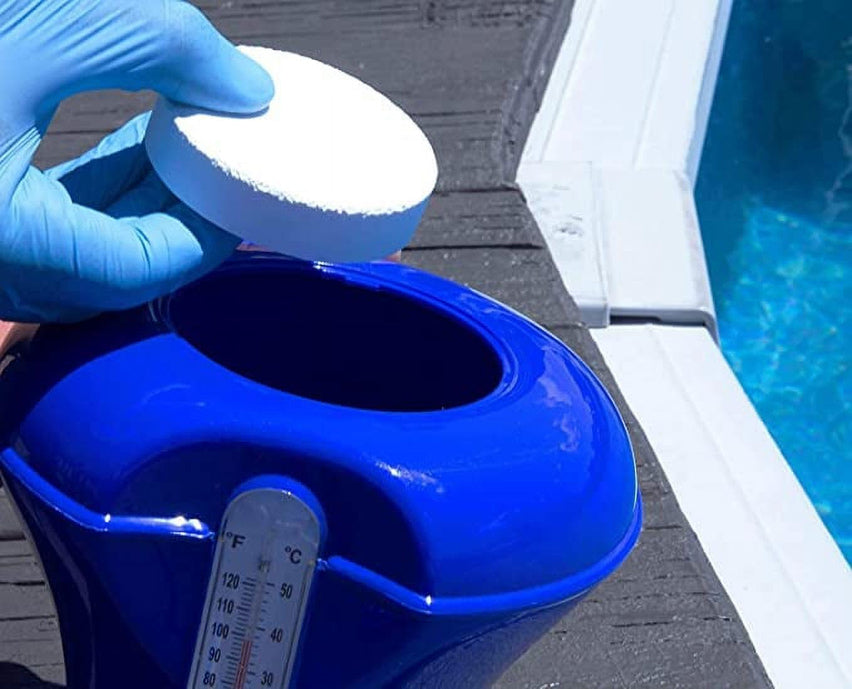 C3... 3" Stabilized Chlorine Tablets for Swimming Pools and Spas | Individually Wrapped | Slow Dissolving Tabs | 50 Pounds