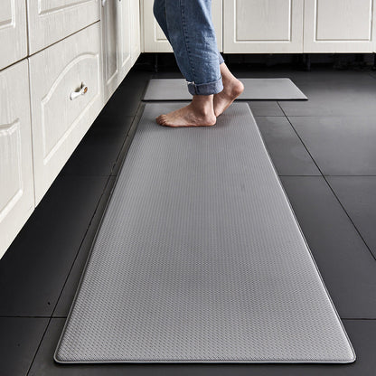 Zockwoo Premium PVC Kitchen Mat - Ergonomic Anti-Fatigue Non-Slip Floor Rug
