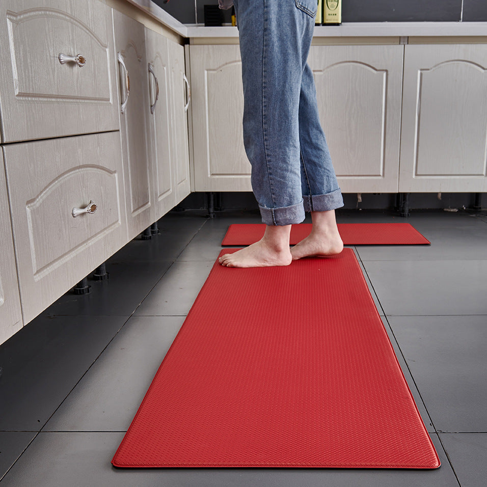 Zockwoo Premium PVC Kitchen Mat - Ergonomic Anti-Fatigue Non-Slip Floor Rug
