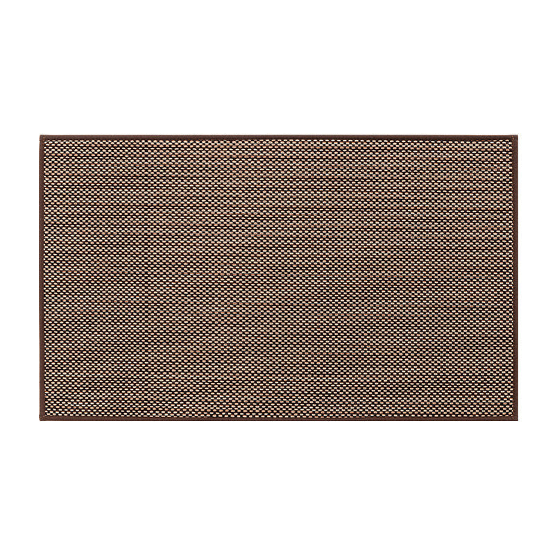 Zockwoo Linen-Textured Non-Slip Kitchen Mat - Comfort Cushioned Waterproof Floor Rug