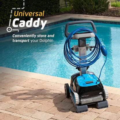 Dolphin Nautilus CC Robotic Pool Vacuum Cleaner All Pools up to 33 FT - Wall Climbing Scrubber Brush