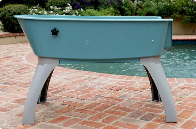 Booster Bath Elevated Pet Bathing X-Large,blue