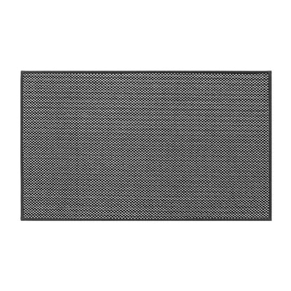 Zockwoo Linen-Textured Non-Slip Kitchen Mat - Comfort Cushioned Waterproof Floor Rug