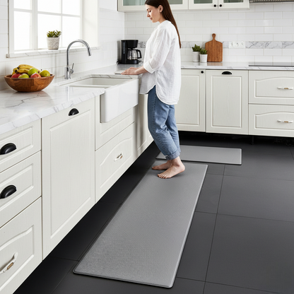 Zockwoo Premium PVC Kitchen Mat - Ergonomic Anti-Fatigue Non-Slip Floor Rug