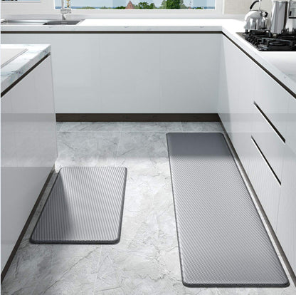 Zockwoo Premium PVC Kitchen Mat - Ergonomic Anti-Fatigue Non-Slip Floor Rug