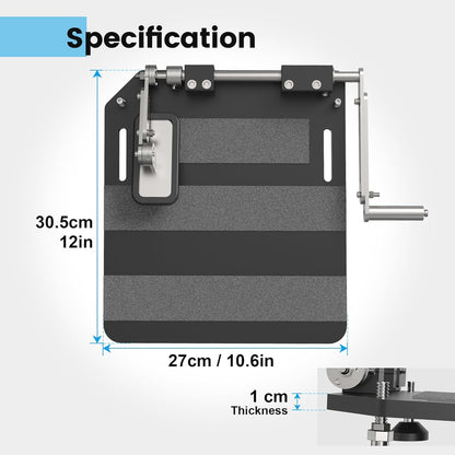 Portable left foot accelerator gas pedal LFGP secures driving aid
